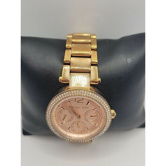 Michael Kors MK6352 Women's Stainless Steel Analog Dial Quartz Wristwatch AM113 - Picture 4 of 10